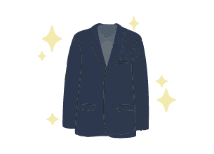 綺麗なユニフォームのイラスト