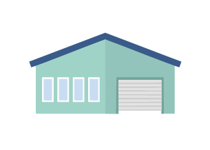 倉庫のイラスト