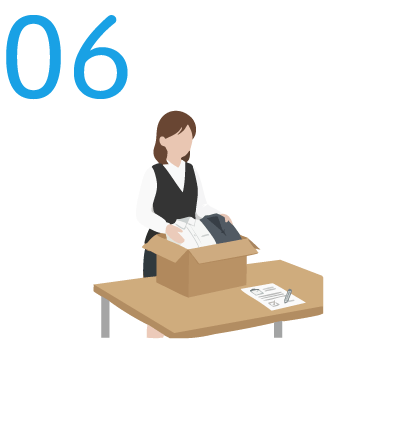 発送のイラスト